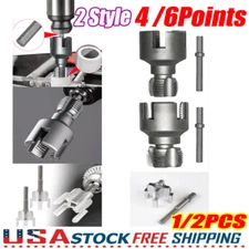 Integrated Internal & External Pipe Threading-Tool, PVC Pipe Threader Kit US