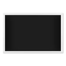 30x20 Magnetic Chalkboard with White Frame Versatile Dry Erase Board