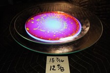 NEW PAIRING for Liquid Light Show 15 7/16" Base, 12 5/8'' Top Spinner