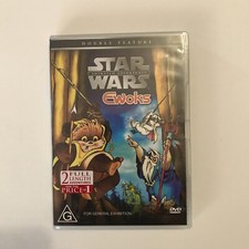 Star Wars - Animated Adventures - Ewoks Double Feature Dvd Region 4 Rare