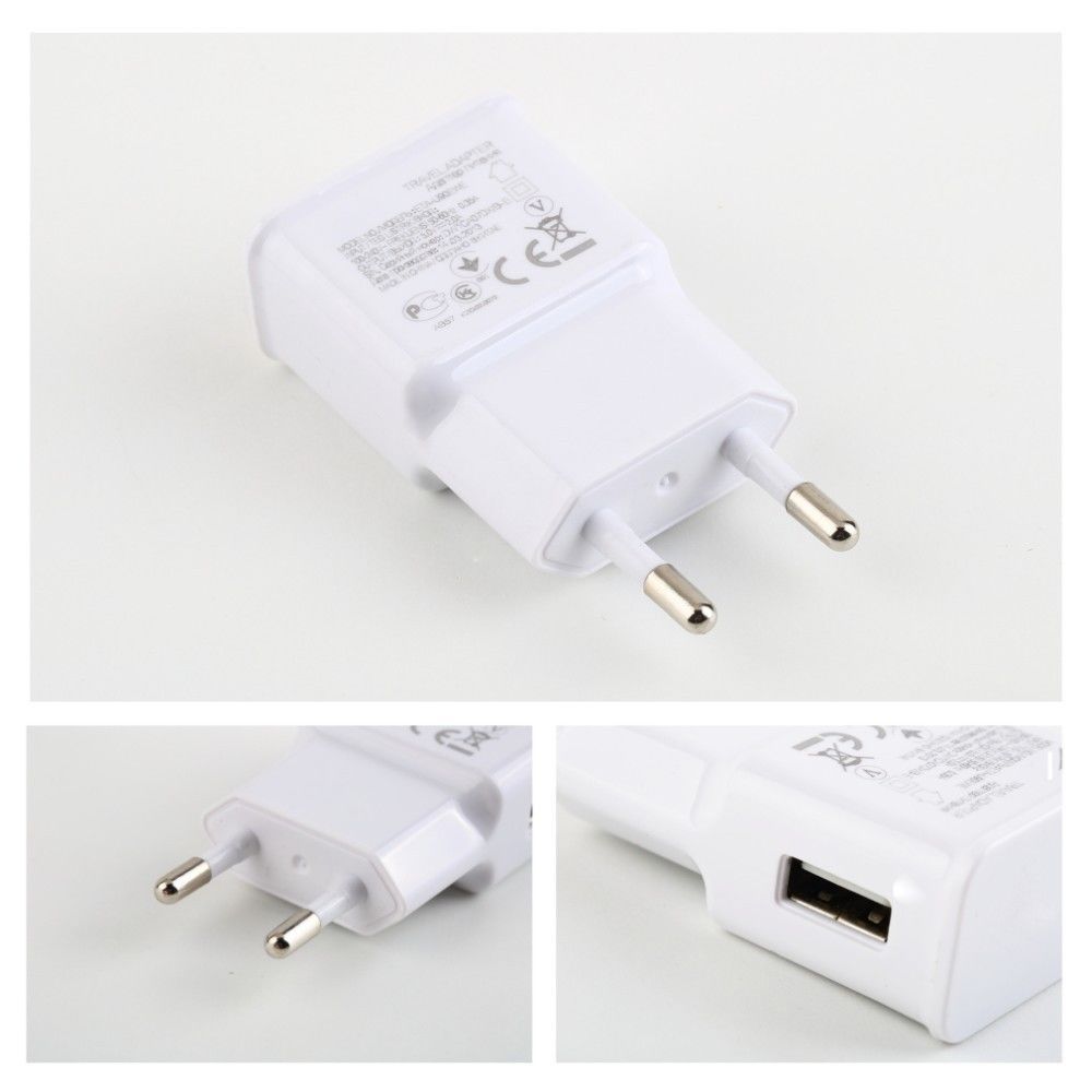 ADAPTADOR MONO USB 2.0 A ENCHUFE CASA CARGA RAPIDA PARA IPHONE IPAD...