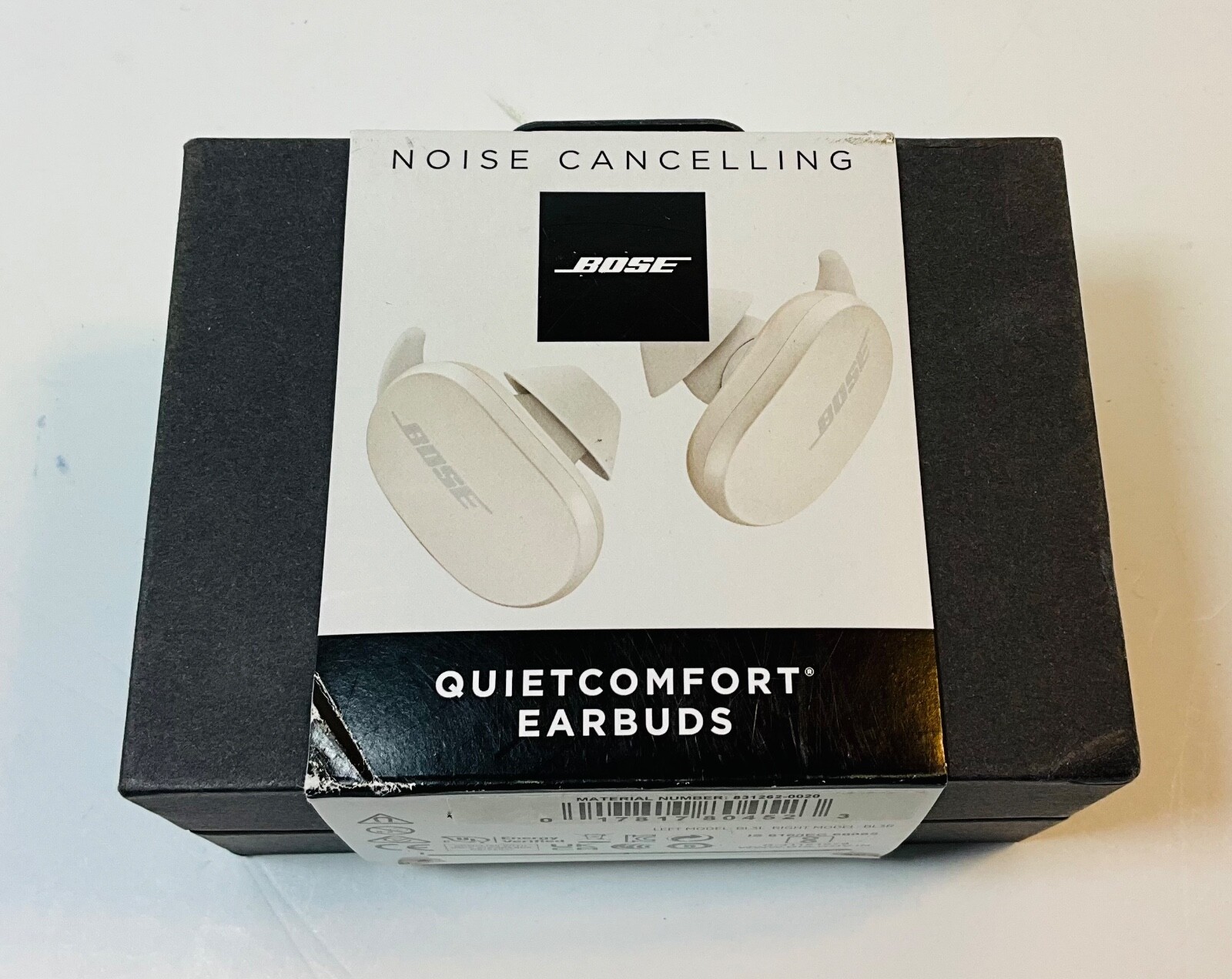 Bose QuietComfort Noise Cancelling True Wireless Bluetooth Earbuds - White-image