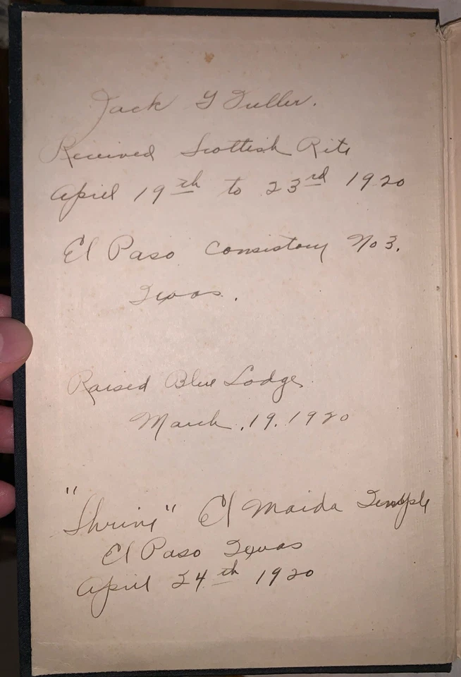 c.1890, LEGENDA XIX-XXX, 19th-30th DEGREE SCOTTISH RITE FREEMASONRY, ALBERT PIKE - Image 2 of 4