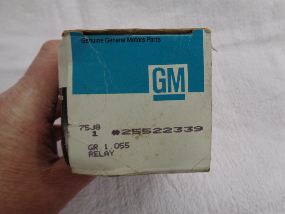 Nuevo de Lote Antiguo Relé GM 25522339 Buick LeSabre Electra 85 88 Oldsmobile Toronado Cutlass Foto 2 de 4