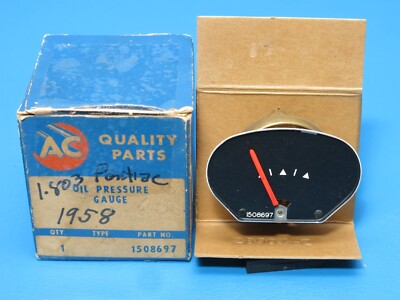 NOS GM AC 1958 Pontiac Bonneville Catalina Star Chief Oil Pressure