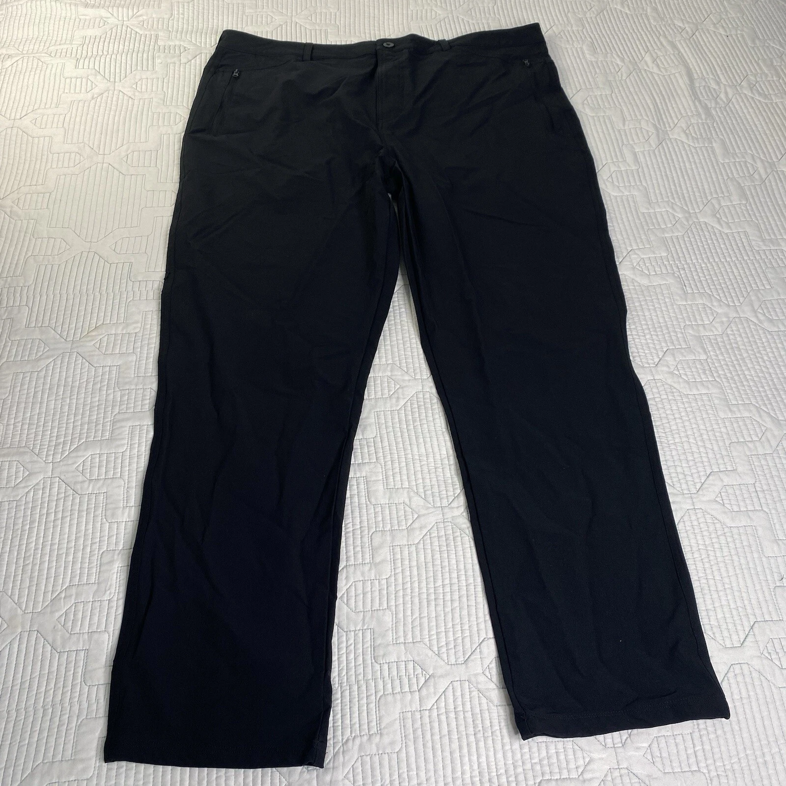Mountain Warehouse Soft Shell Pants Adult 42R 42x31 Black Hiking Outdoor