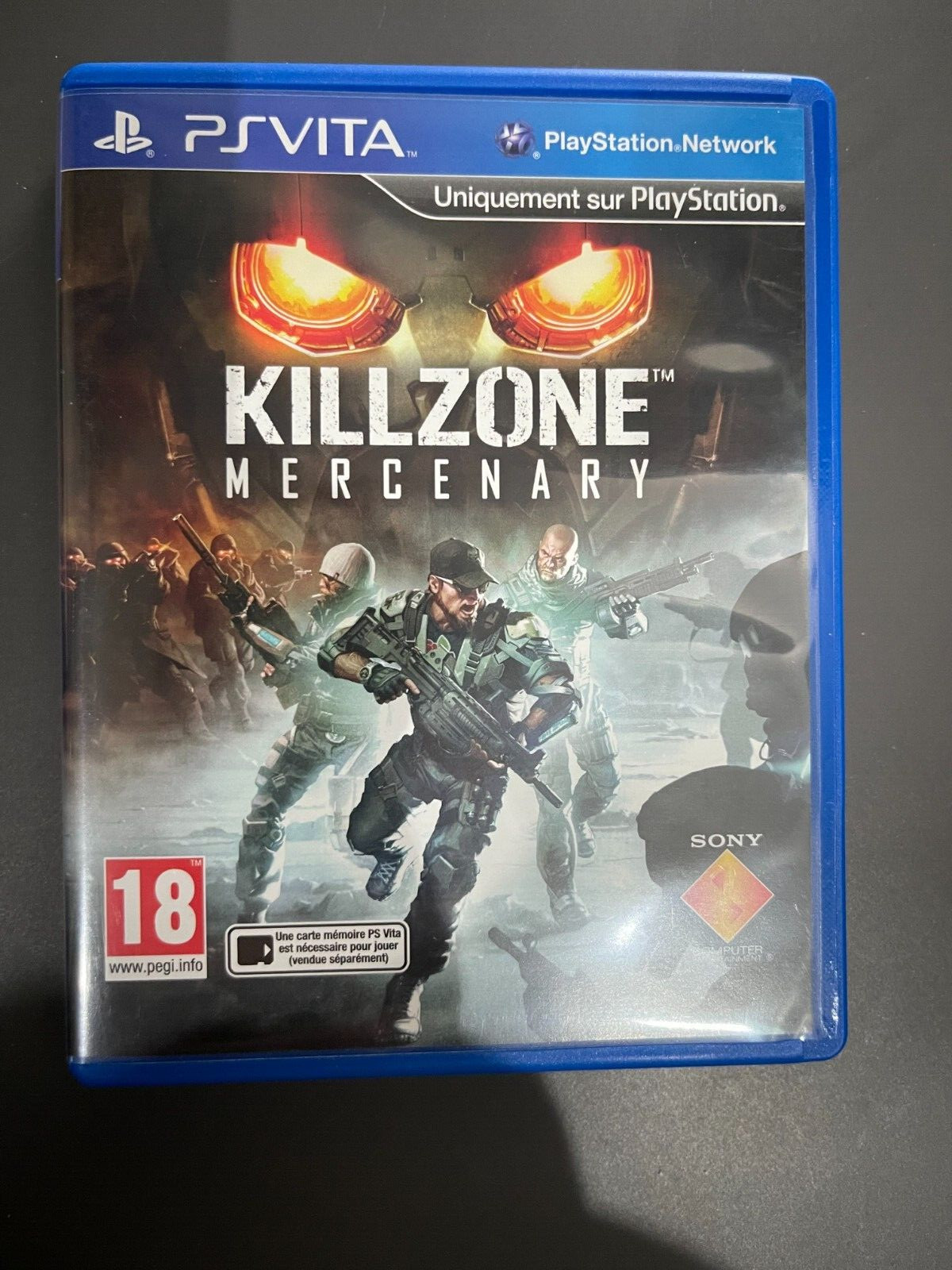 KILLZONE MERCENARY - SONY PS VITA - PAL FR - COMPLET TBE