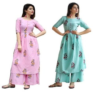 kurta plazo dress