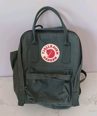Fjallraven Kanken Authentic Mini Backpack Forest Green Classic School Bag 10''