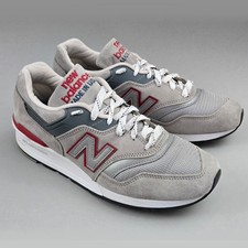 New Balance 997 Made in USA M997CGR Gray Red Men's Size 9.5 D ENCAP Excellent