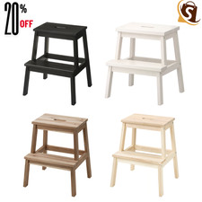 Neu IKEA Bekvam Massivholz Stufenhocker 50 cm hoch jedes Zimmer mehrfarbig verfügbar