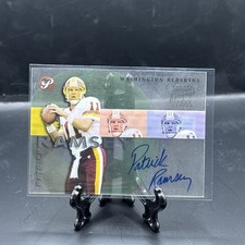 2002 Topps Pristine Patrick Ramsey Rookie On Card Auto Autograph. rookie card picture