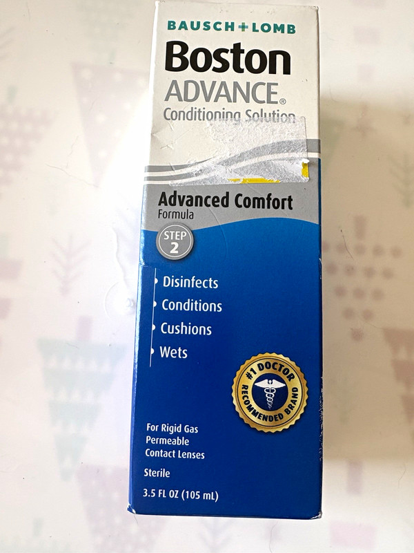 Boston Advance Conditioning Solution Disinfecting Formula LP 3.5 fl oz