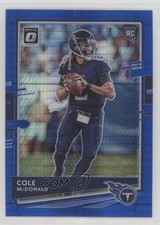 2020 Panini Donruss Optic Rookies Blue Hyper Prizm Cole McDonald #148 0j0d