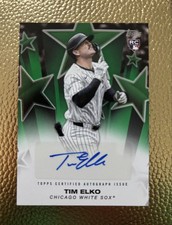 2025 Topps Update Series-Baseball Stars Auto Tim Elko #BSAU-TE Green /99 (RC)