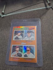 Topps Rookie Orange Parallel Jack Little Troy Melton Raquet Darnell 23 /25