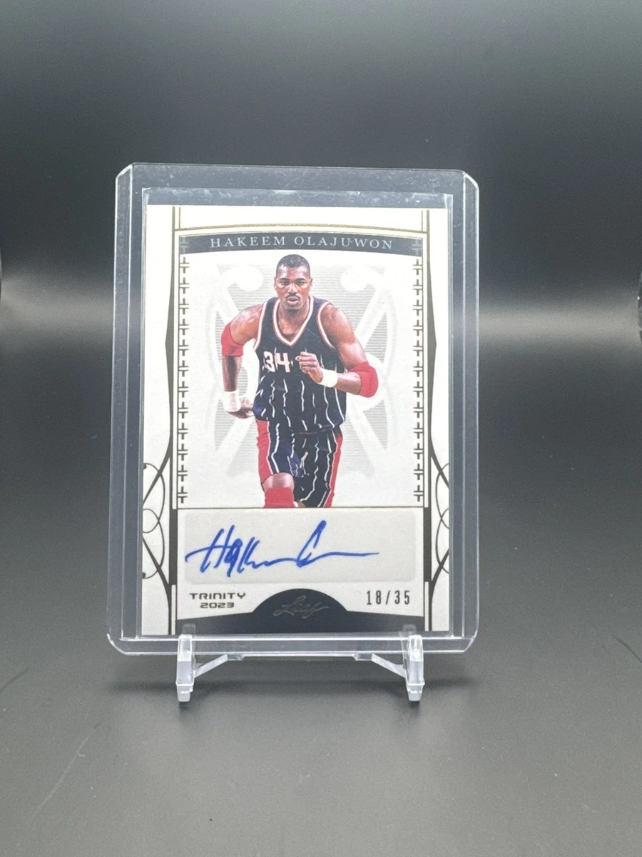 Hakeem Olajuwon Autograph Basketball Cards for sale | eBay