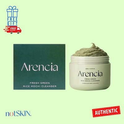 ARENCIA Fresh Green Rice Mochi Cleanser 120g | 3-in-1 Gentle Cleanser