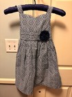 Special Occasion by Marmellata Navy/White Dress With Zinnia Size 6x - Preowned — photo 1