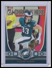 2025 Donruss #CIH-CDN Cooper DeJean Champ is Here