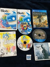 Game Lot GreedFall RPG + de Blob 1/2 + N Batman! Nintendo Wii Action & Adventure