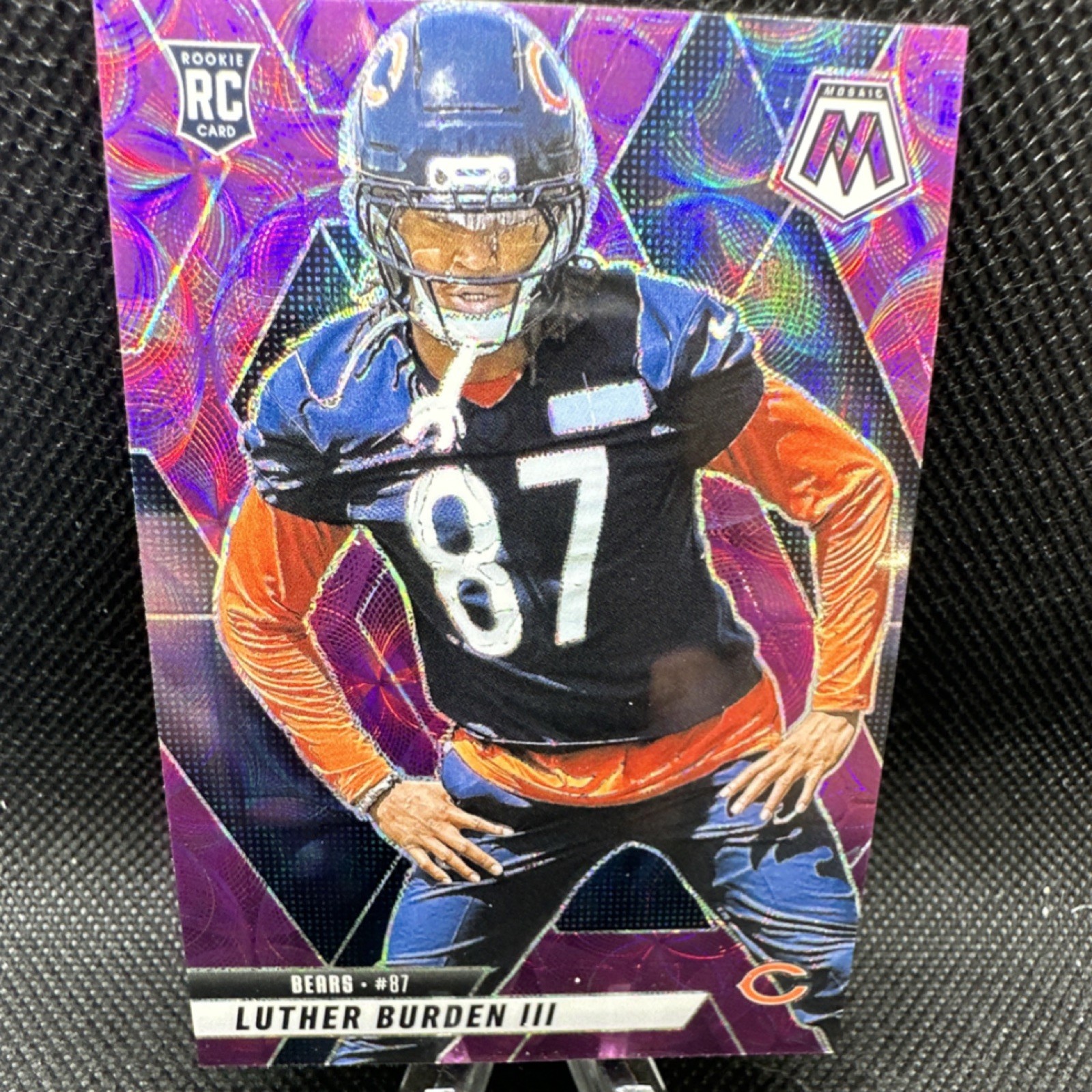 2025 Panini Mosaic Prizm purple Scope Rookie Luther Burden III #383