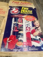 VTG 1987 Real Ghostbusters Firehouse Headquarters Display Box Only