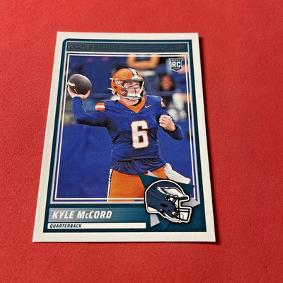 Kyle McCord .. ROOKIE .. Syracuse Orange /  Eagles .. 2025 Score Card 73