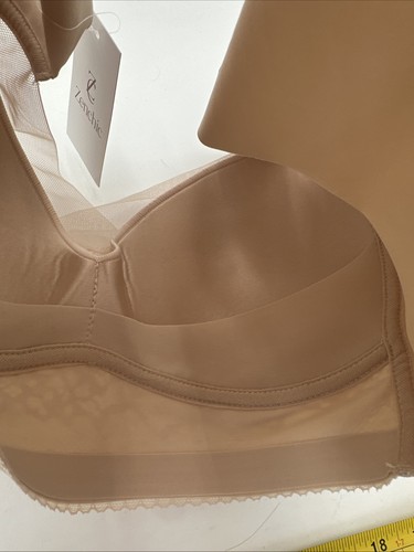 NEW Zen Chic Bra Zenchic Seamless Sexy Push Up Wireless Fashion Bra Beige 2XL - Picture 13 of 15