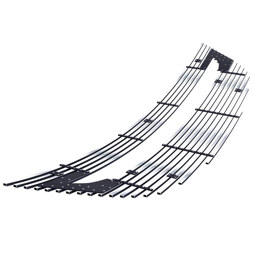 Se adapta a Mazda CX-9 2010-2012 parachoques inferior acero inoxidable cromo billet rejilla inserto Foto 2 de 4