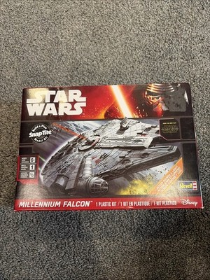 Star Wars Millennium Falcon Build And Play Snap Tire Model Kit