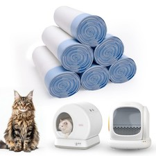 120 Count SelfCleaning Cat Litter Box Liners Bag, Compatible with MeoWantSCO1...