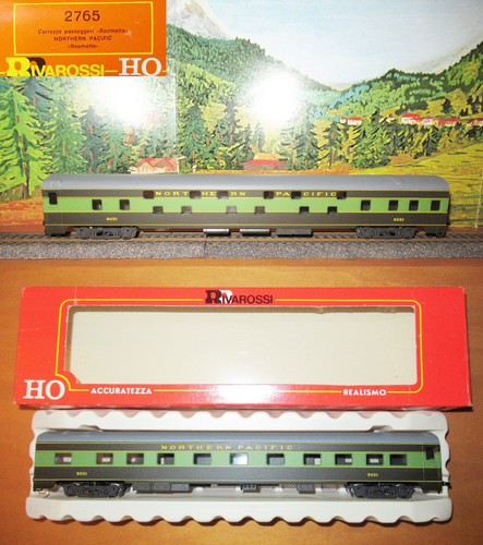 Rivarossi HO 269 Carrozza passeggeri Roomette Northen Pacific art 2765 | Zustand: Usato