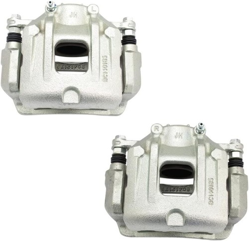 TRQ Front Brake Caliper Set for 2010-2012 Hyundai Santa Fe 2011-2013 Kia Sorento