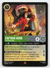 Captain Hook 109/204 Rare Reign of Jafar Lorcana Card