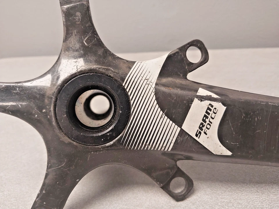 SRAM Force MTB Double Driveside Crank Arm BCD130 175mm Octalink Fast USA Shipper - Image 2 of 4