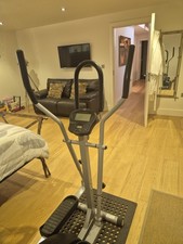 Reebok Manual Elliptical Cross Trainer with LCD Display, Home Use, Grey/Black