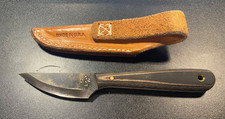 Pathfinder Knife Shop Survival/Bushcraft Knife Carbon Steel w/ Leather Sheath