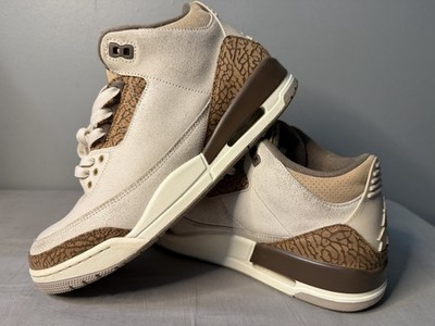 Jordan 3 Retro Palomino Lt Brown/Tan Sneakers CT8532-102 Men s Size 10.5