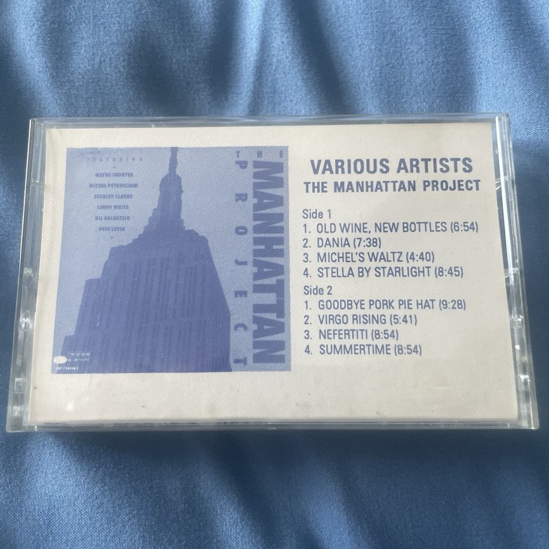 Stanley Clarke / Wayne Shorter - Manhattan Project - Blue Note PROMO Cassette