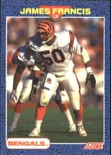 1991 Score Young Superstars #25 James Francis - FB