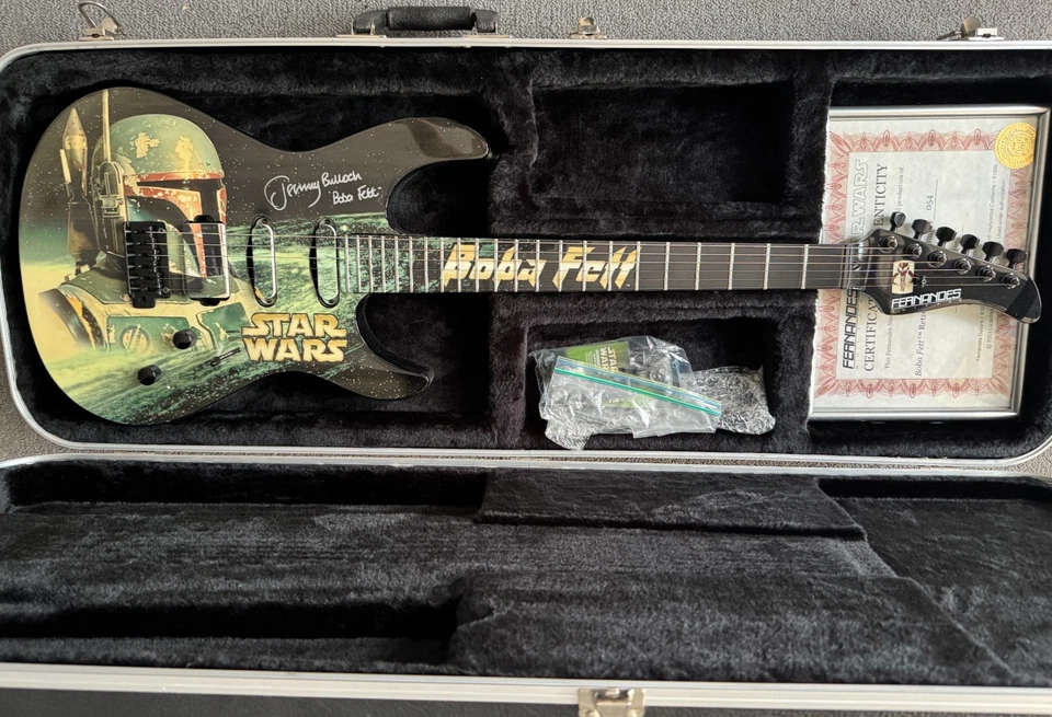 ULTIMATE SET – 4× Fernandes Star Wars Limited Edition Guitars – All With COA - image 2 of 4