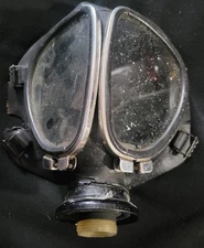 VTG 1970s CM616 Acme Full Vision Gas Mask Susidiary Scott Aviation Corp-Michigan