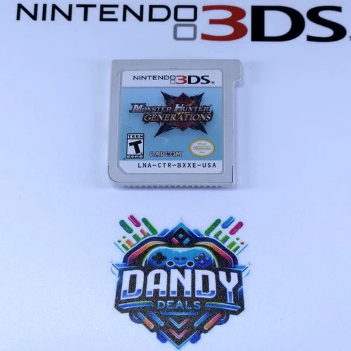 Monster Hunter Generations Authentic, Tested - Nintendo 3DS