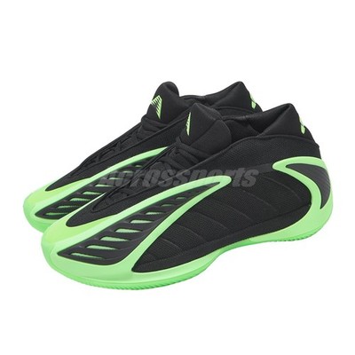 adidas Anthony Edwards 2 Lime Burst Men Basketball Hoopers Shoes JR1572