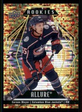 2022-23 Upper Deck Allure Gold Glitter Bomb #118 Carson Meyer /199