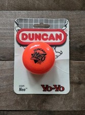 Vintage Factory Sealed Duncan Neo - Neon Orange Yo-Yo 3436PK NOS New Sealed Box