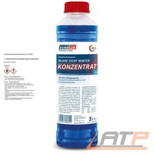 EUROLUB 1 L LITER KLARE SICHT SCHEIBENFROSTSCHUTZ REINIGER KONZENTRAT 