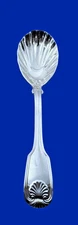 Reed & Barton COLONIAL SHELL Stainless - Sugar Spoon 6"