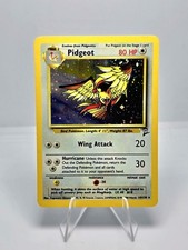 Pokémon Pidgeot TCG Base Set 2 Holo Unlimited Rare Card 14/130 - LP on eBay